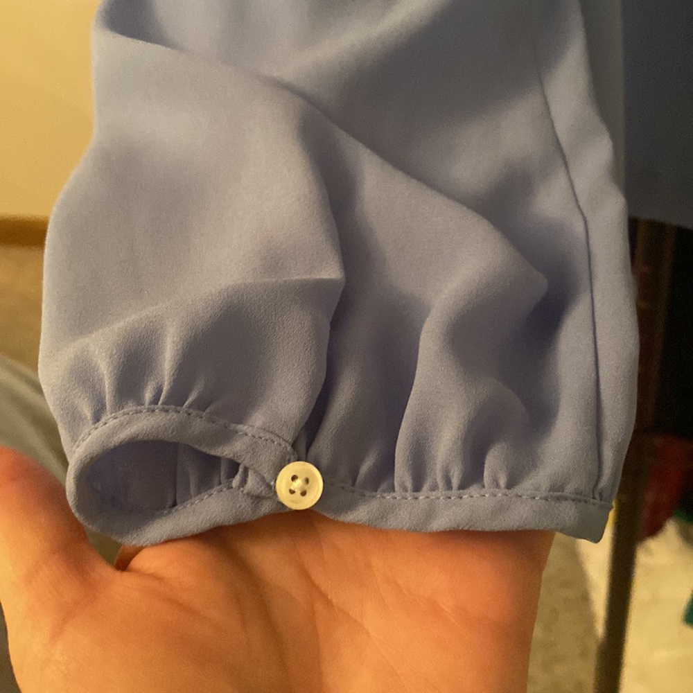 Blue blouse - Picture 3 of 3